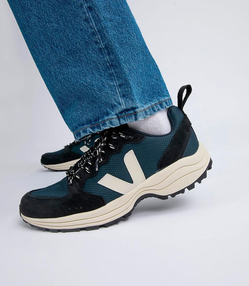 Black Veja Alveomesh Nautico Pierre Women\'s Venturi | GNZEC37369