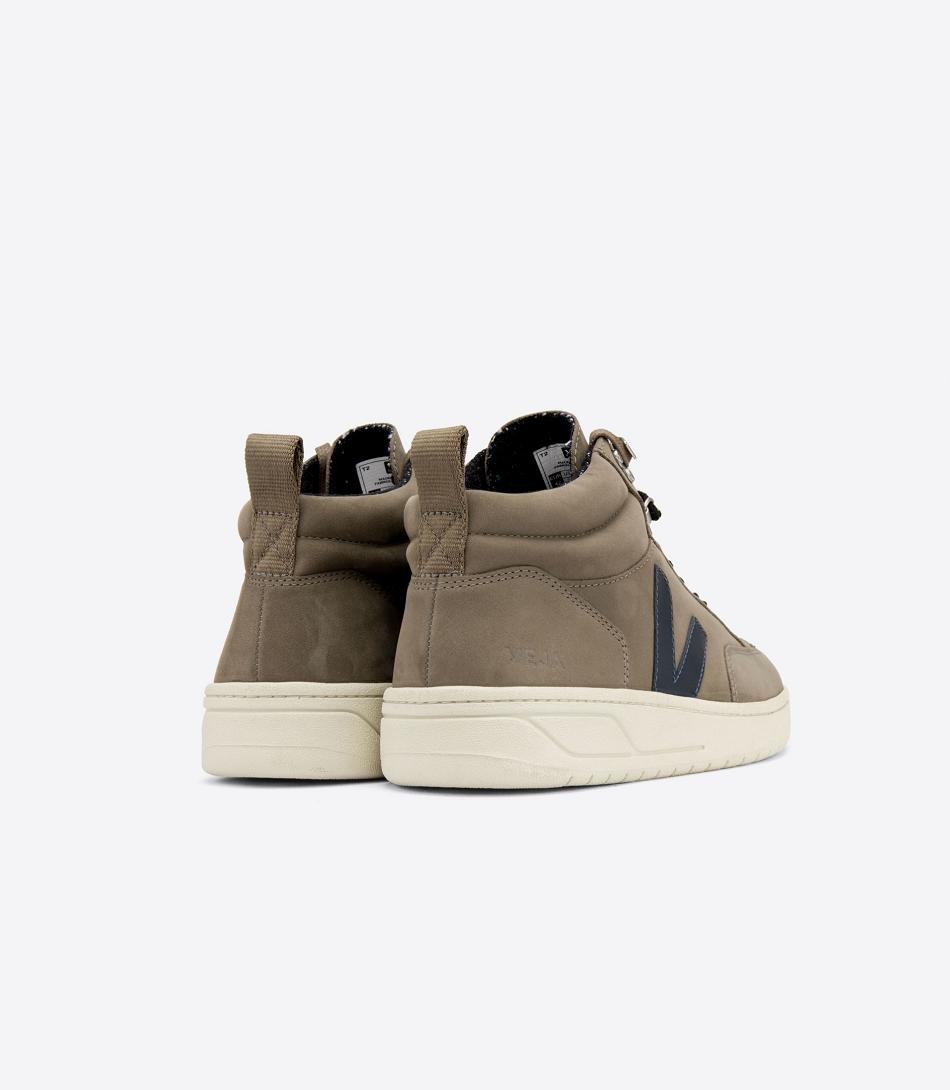 Brown Veja Roraima Nubuck Moonrock Nautico Outlet Adults | NZIIZ40534