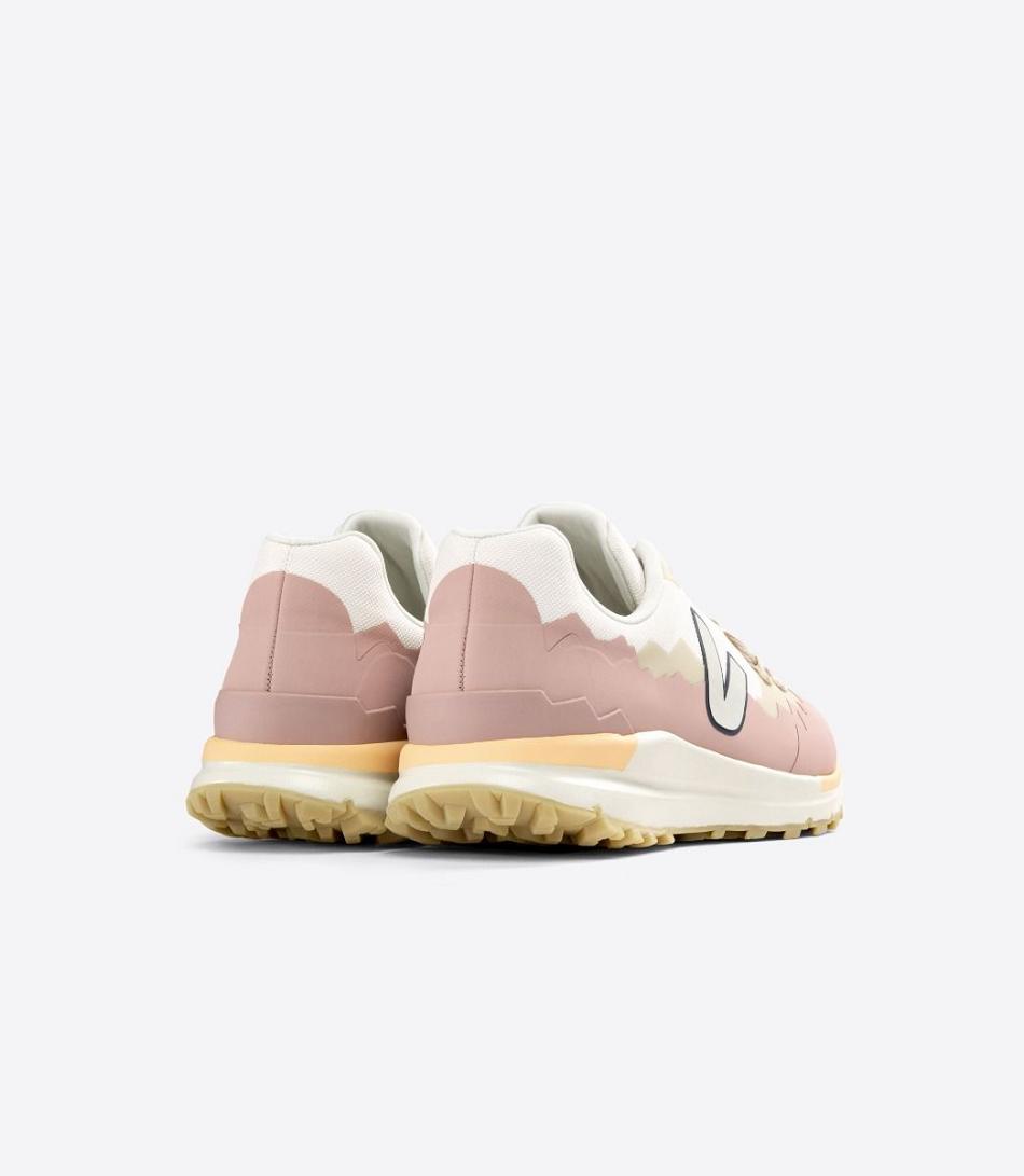 Pink Veja Fitz Roy Trek Shell Gravel Pierre Sneakers Hiking Shoes | NZXBR90551