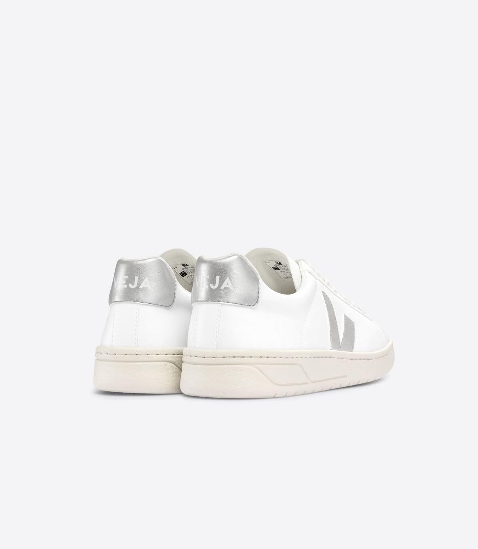 White Silver Veja Urca Cwl Vegan Adults | TNZWZ66598