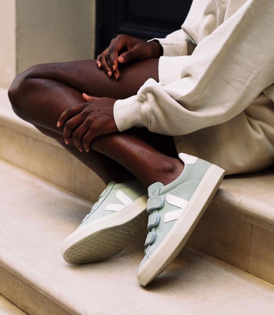 White Veja Recife Nubuck Matcha Outlet Adults | FNZHY30772