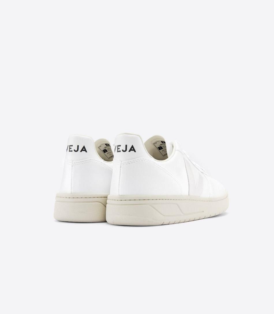 White Veja V-10 Cwl Full Vegan Adults | ANZWC29473