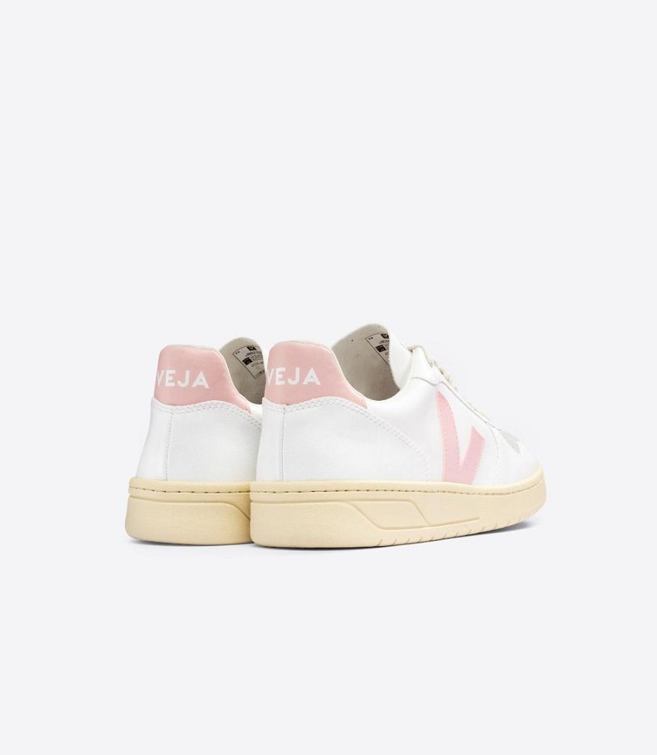 White Veja V-10 Cwl Petale Vegan Adults | NZCIF59864