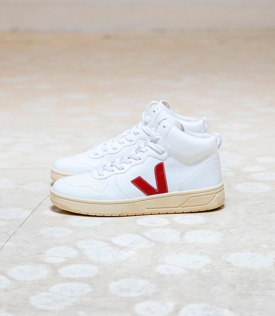 White Veja V-15 Cwl Rouille Butter Sole Outlet Adults | NZNZX65734