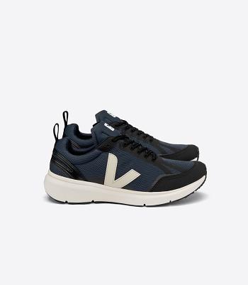Black Veja Condor 2 Alveomesh Nautico Pierre Sneakers Road Running Shoes | ANZDF13250