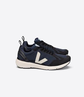 Black Veja Condor 2 Alveomesh Nautico Pierre Sneakers Road Running Shoes | NZJBT57062
