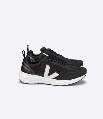 Black White Veja Condor 2 Alveomesh Sneakers Road Running Shoes | GNZEC56784