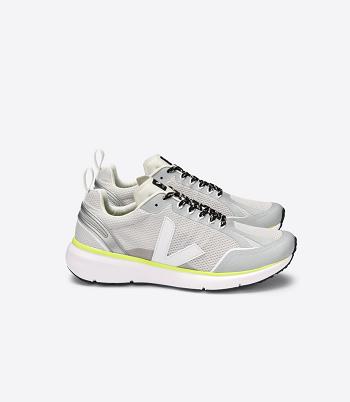 Light Grey Silver Veja Condor 2 Alveomesh Vegan Adults | LNZTR54151