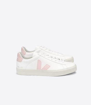 White Veja Campo Chromefree Leather Petale Outlet Adults | PNZER42972